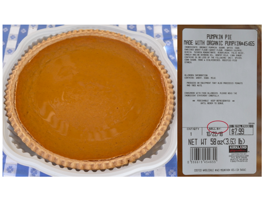 Costco Pumpkin Pie Review Humans of Silicon Valley